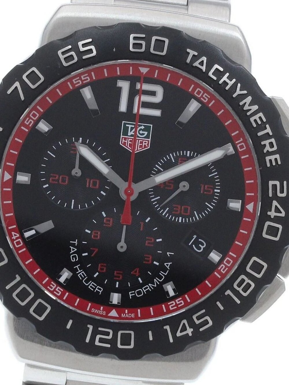 TAG HEUER Formula 1 CAU1116 Chronograph Date black Dial Quartz Men's